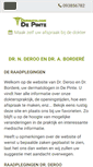 Mobile Screenshot of dermatodepinte.be